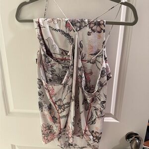 Victoria’s Secret satin pj tank and shorts